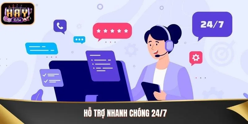 Hệ thống luôn được hỗ trợ 24/7 đảm bảo chuẩn xác