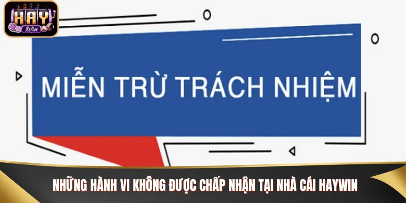 Điều khoản người chơi không thực hiện đúng chính sách