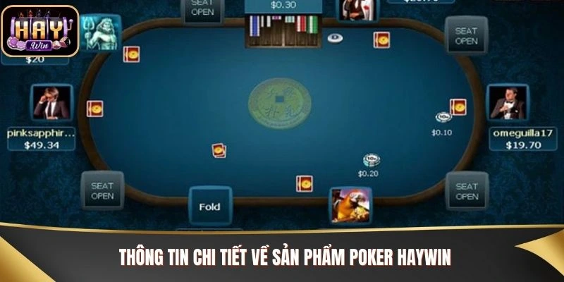 Thông tin chi tiết về sản phẩm Poker Haywin