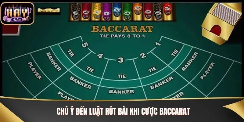 Baccarat Haywin - Trò Chơi Làm Giàu Cho Các Tay Cược Đam Mê Chú ý đến luật rút bài khi cược Baccarat