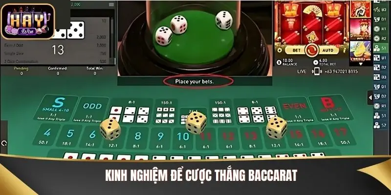 Baccarat Haywin - Trò Chơi Làm Giàu Cho Các Tay Cược Đam Mê Kinh nghiệm để cược thắng Baccarat