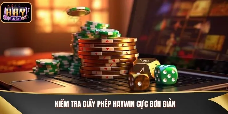 Kiểm tra giấy phép Haywin cực đơn giản