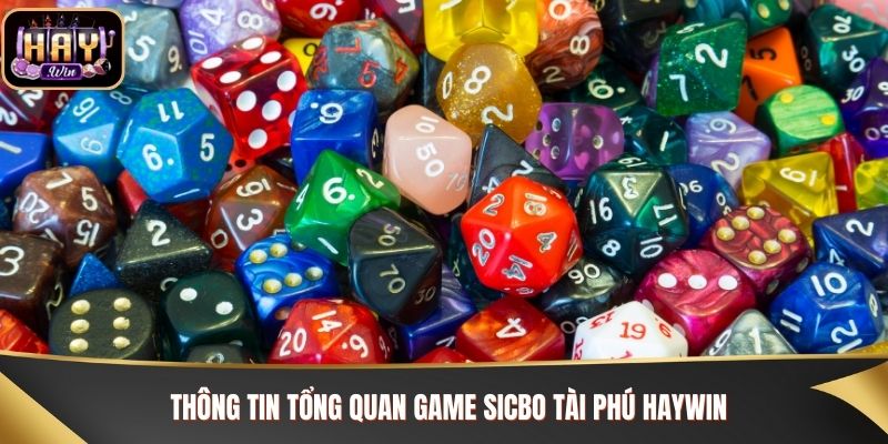 Thông tin tổng quan game Sicbo Tài Phú Haywin