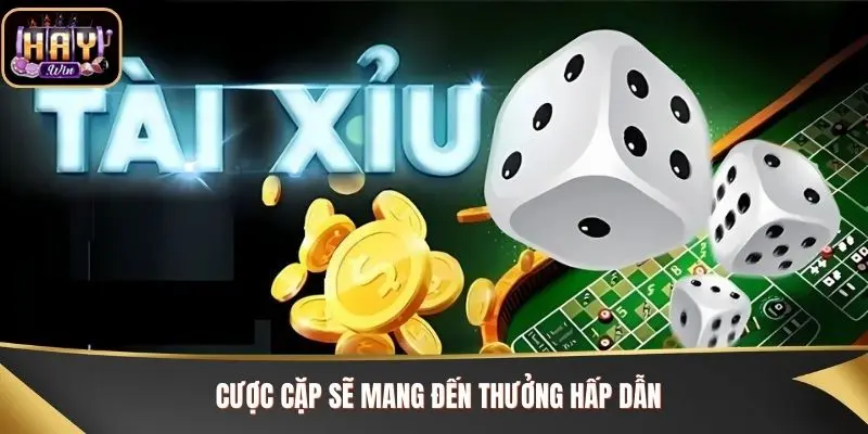 Cược cặp sẽ mang đến thưởng hấp dẫn